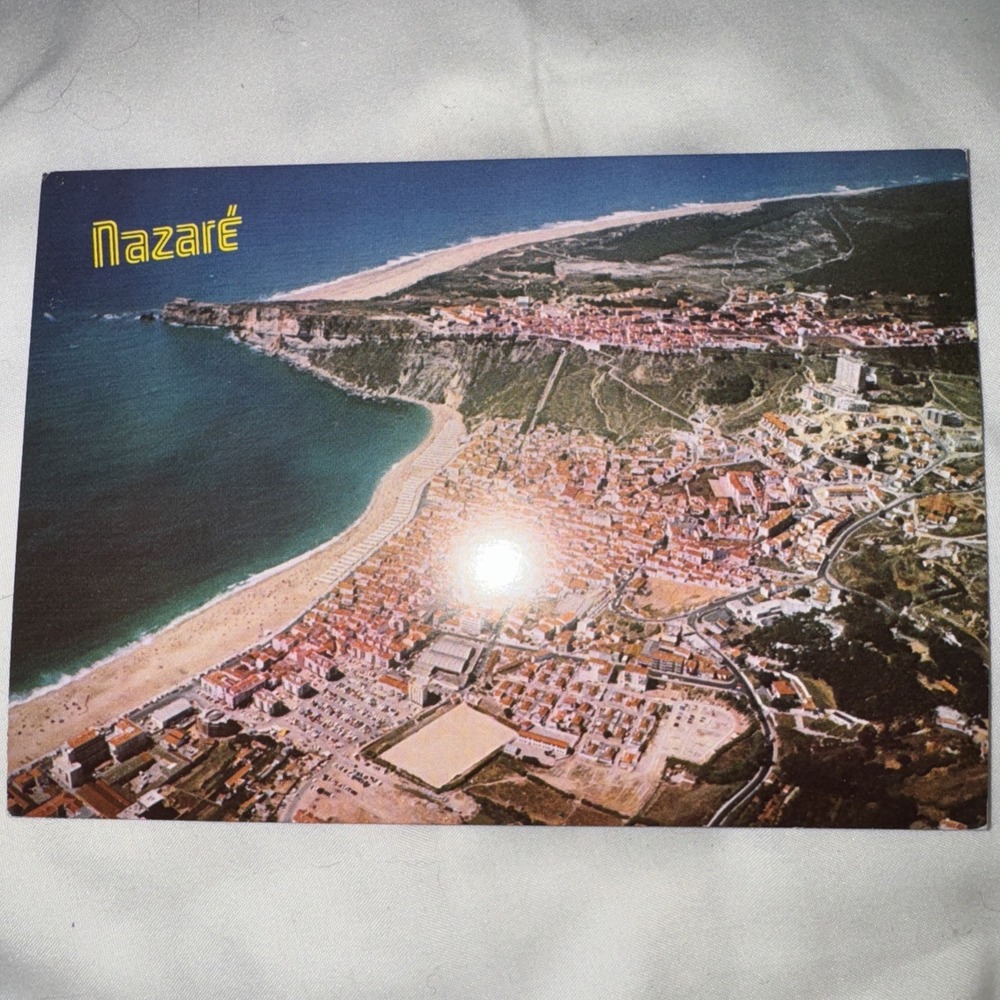 Nazaré, a Town in Portugal‎ Vintage Postcard